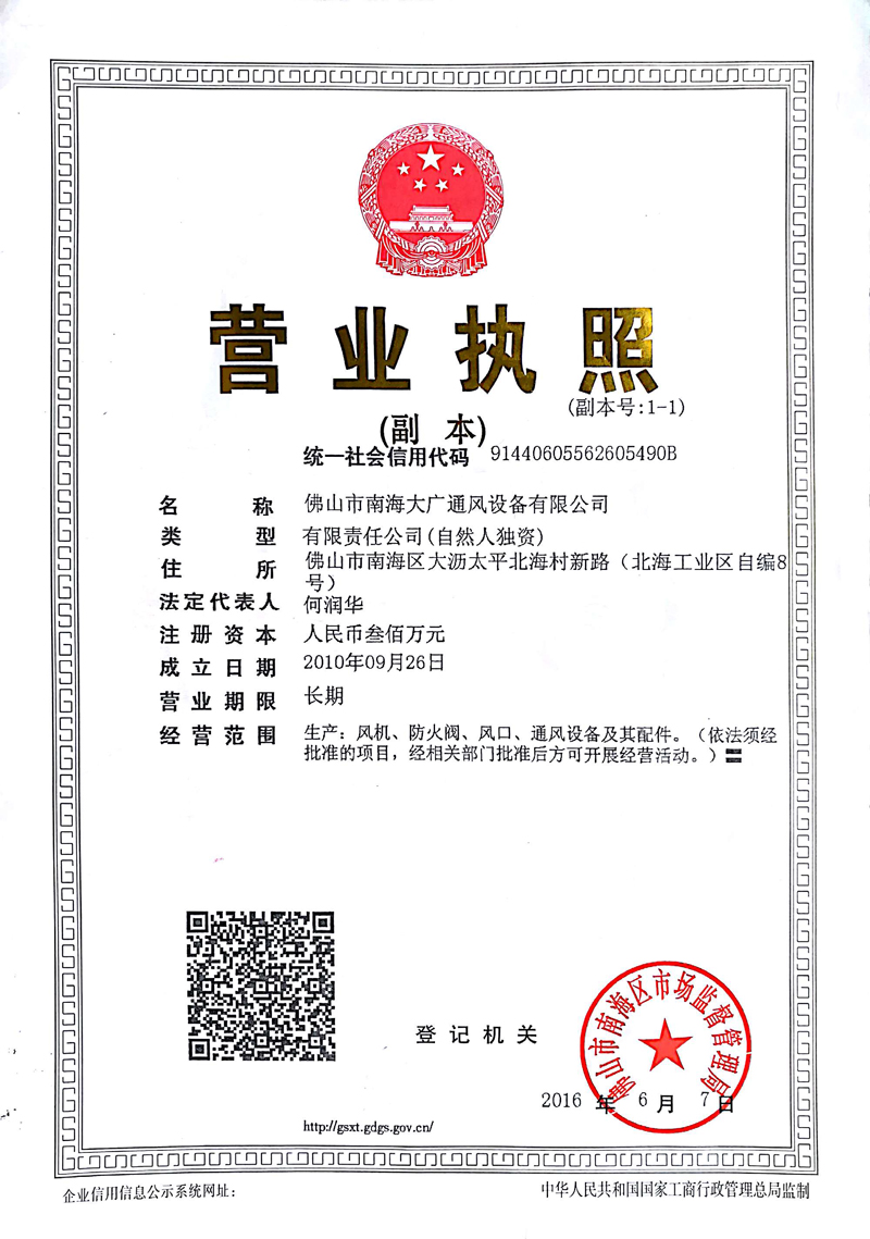 Business license